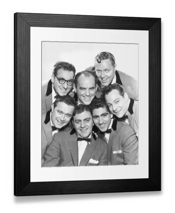 Framed Print : 1956, New York City, Bill Haley and His Comets