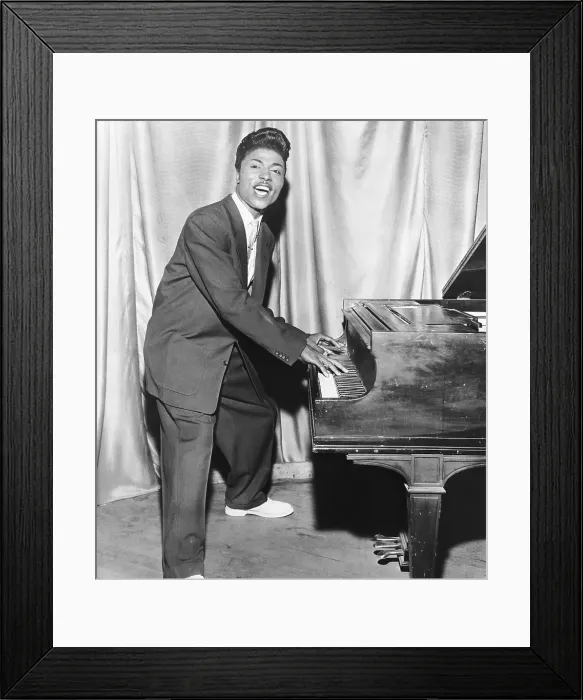 Framed Print : Little Richard At The Piano Framed Print : Little Richard At The Piano