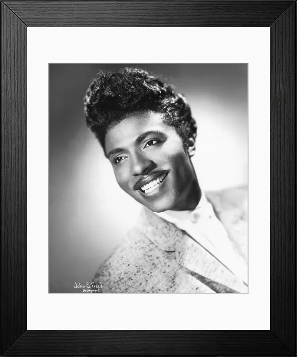 Framed Print : Little Richard Portrait Framed Print : Little Richard Portrait