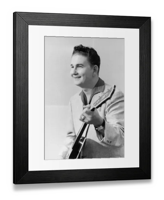 Framed Print : Roy Orbison At Sun Records Framed Print : Roy Orbison At Sun Records