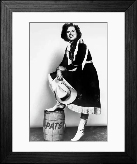 Framed Print : Patsy Cline Portrait