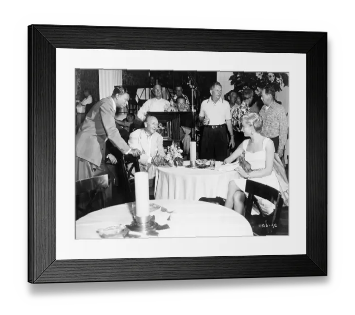 Framed Print : The Scarlet Hour Film Still