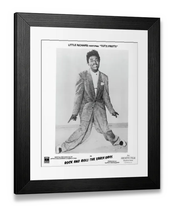 Framed Print : Little Richard Portrait Framed Print : Little Richard Portrait