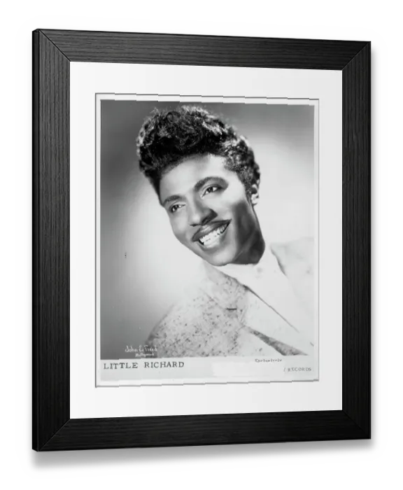 Framed Print : Little Richard Portrait Framed Print : Little Richard Portrait
