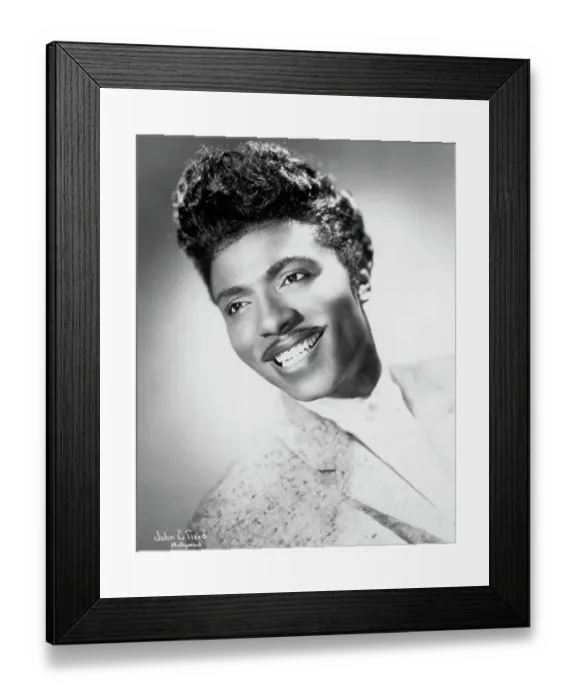 Framed Print : Little Richard Portrait Framed Print : Little Richard Portrait