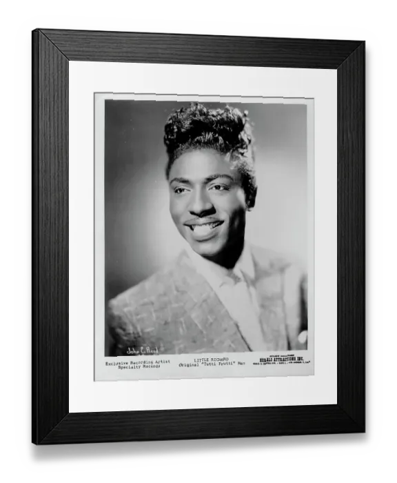 Framed Print : Little Richard Portrait Framed Print : Little Richard Portrait