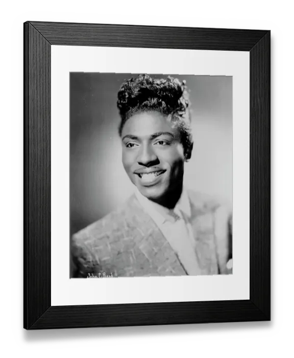 Framed Print : Little Richard Portrait Framed Print : Little Richard Portrait