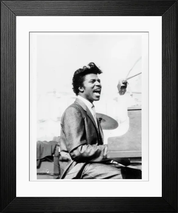 Framed Print : Little Richard Performing Framed Print : Little Richard Performing