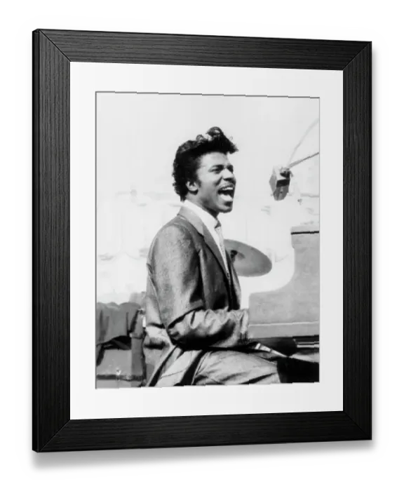Framed Print : Little Richard Performing Framed Print : Little Richard Performing