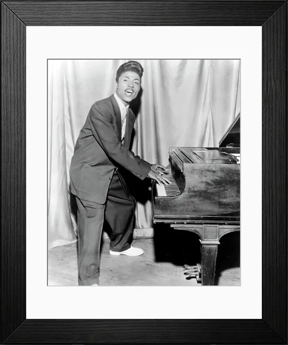 Framed Print : Little Richard Performing Framed Print : Little Richard Performing