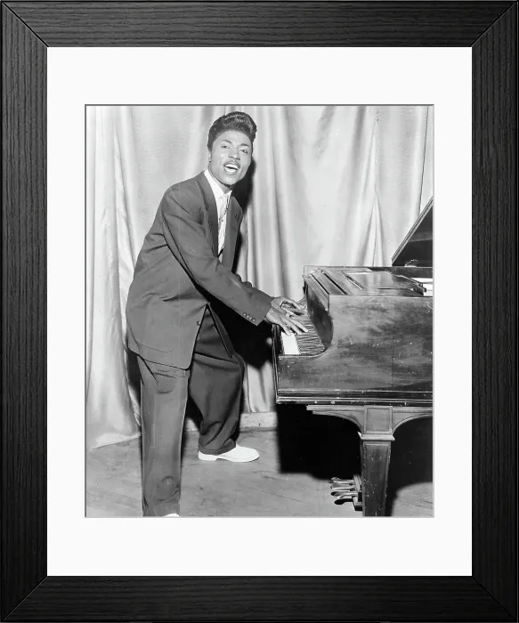 Framed Print : Little Richard At The Piano Framed Print : Little Richard At The Piano