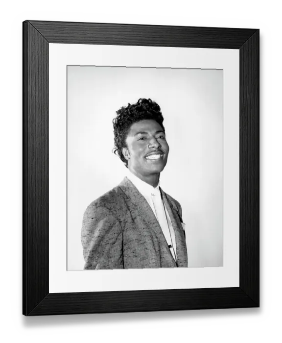Framed Print : Little Richard Portrait Framed Print : Little Richard Portrait