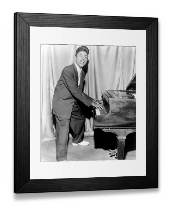 Framed Print : Little Richard At The Piano Framed Print : Little Richard At The Piano