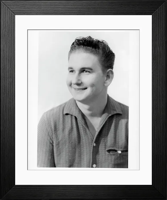 Framed Print : Roy Orbison At Sun Records