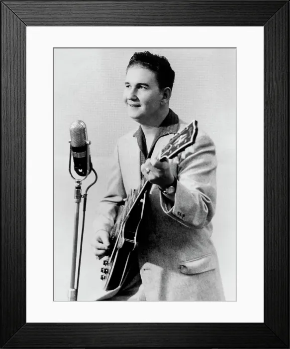 Framed Print : Roy Orbison At Sun Records Framed Print : Roy Orbison At Sun Records
