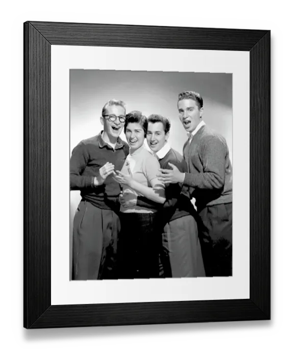 Framed Print : The Linc-Tones / Tokens Framed Print : The Linc-Tones / Tokens