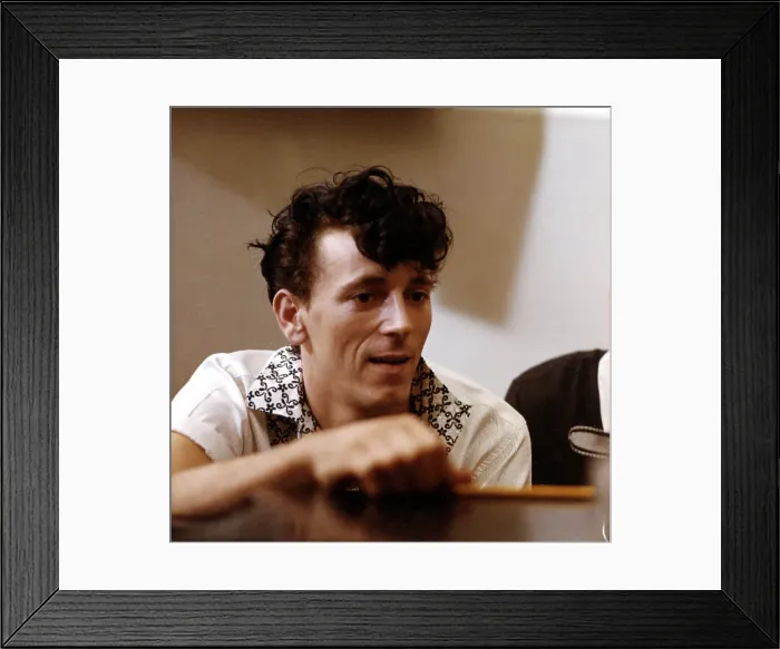 Framed Print : Photo of Gene Vincent Framed Print : Photo of Gene Vincent