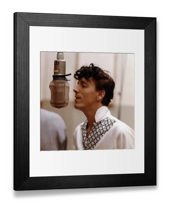 Framed Print : Photo of Gene Vincent Framed Print : Photo of Gene Vincent