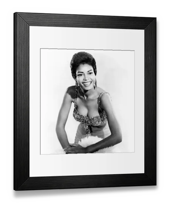 Framed Print : Abbey Lincoln Portrait Framed Print : Abbey Lincoln Portrait