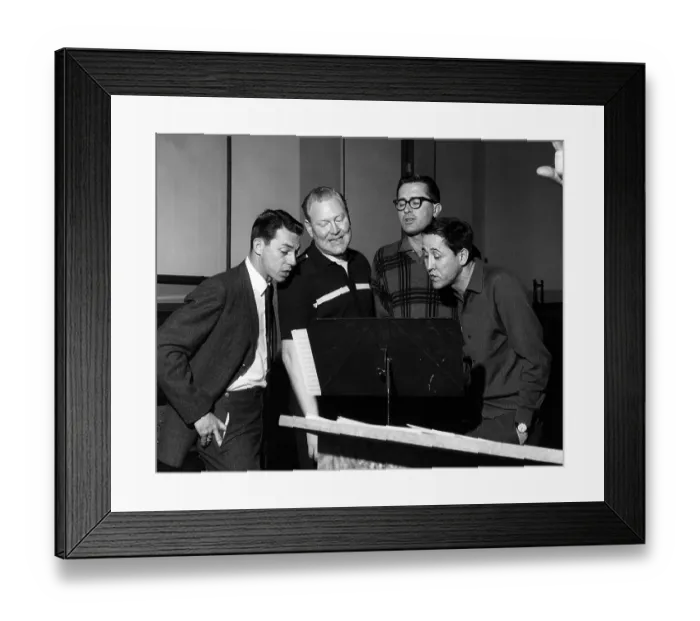 Framed Print : Four Freshmen Portrait Framed Print : Four Freshmen Portrait