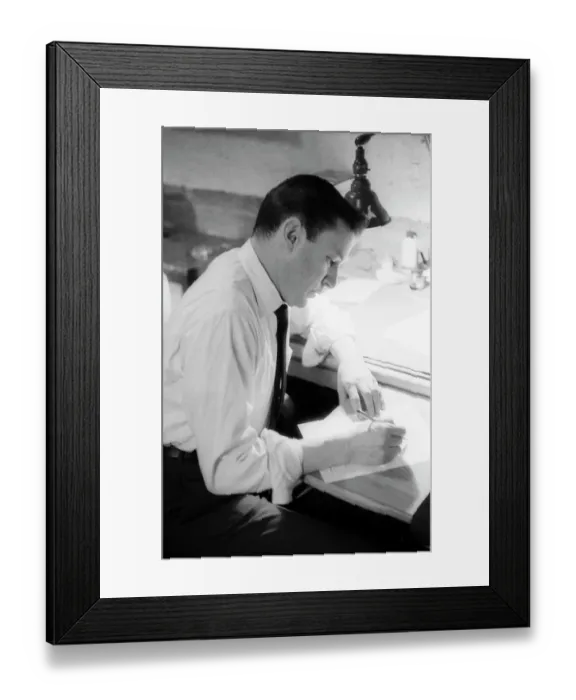 Framed Print : Mike Wallace Portrait Session Framed Print : Mike Wallace Portrait Session