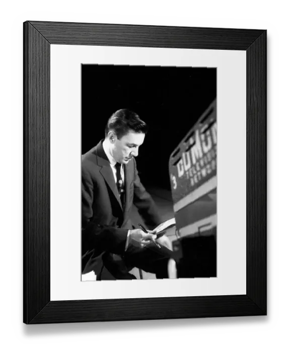 Framed Print : Mike Wallace Portrait Session Framed Print : Mike Wallace Portrait Session