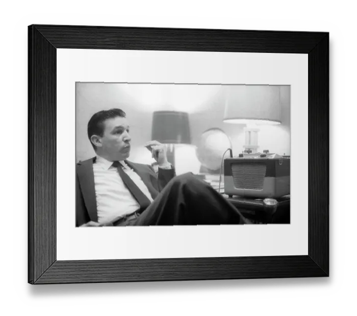 Framed Print : Mike Wallace Portrait Session Framed Print : Mike Wallace Portrait Session