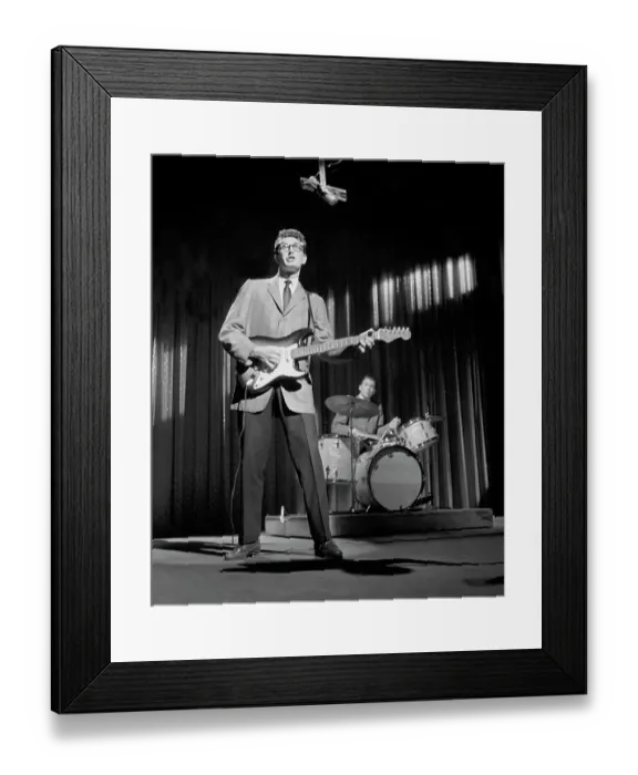 Framed Print : Buddy Holly & The Crickets Framed Print : Buddy Holly & The Crickets