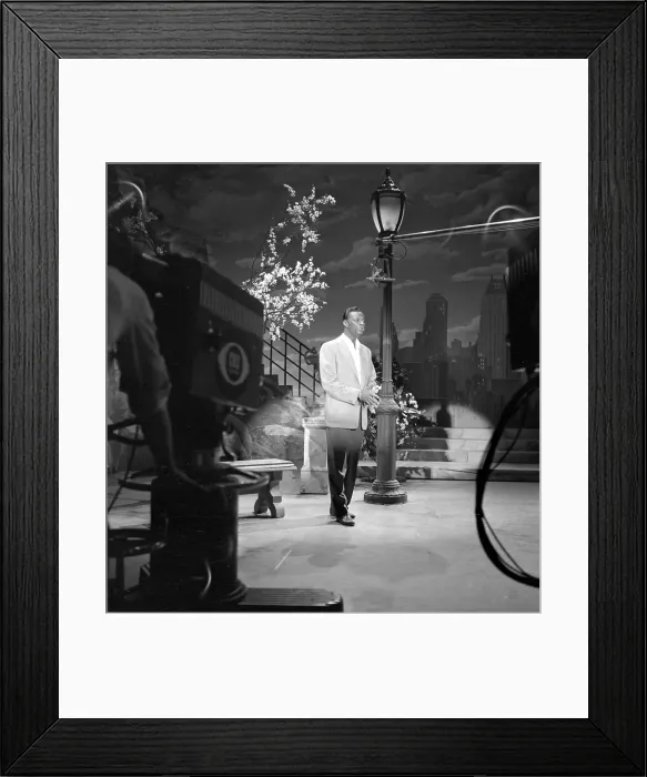 Framed Print : Nat King Cole On Ed Sullivan Framed Print : Nat King Cole On Ed Sullivan