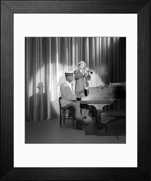 Framed Print : Nat King Cole On Ed Sullivan Framed Print : Nat King Cole On Ed Sullivan