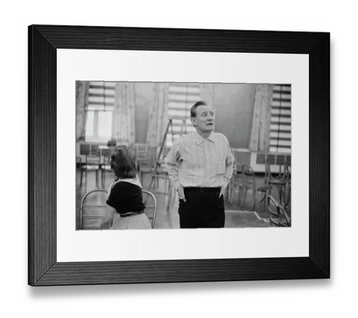 Framed Print : Filming The Flower of Pride For Studio One In Hollywood Framed Print : Filming The Flower of Pride For Studio One In Hollywood