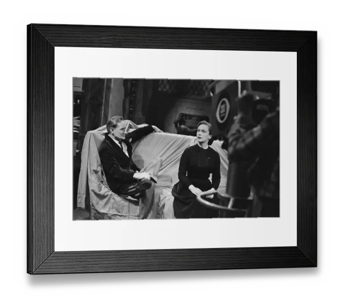 Framed Print : Filming The Flower of Pride For Studio One In Hollywood Framed Print : Filming The Flower of Pride For Studio One In Hollywood