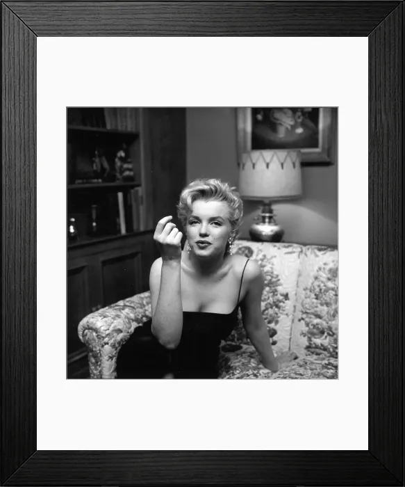 Framed Print : Press Party At Marilyn's