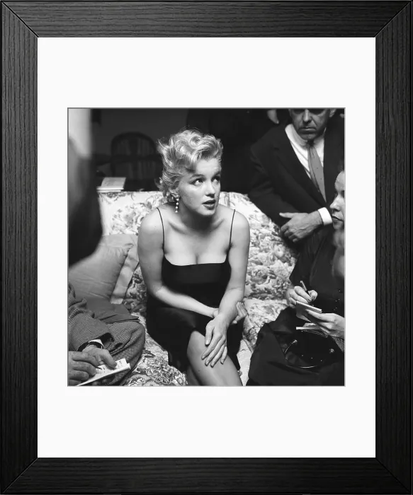 Framed Print : Press Party At Marilyn's