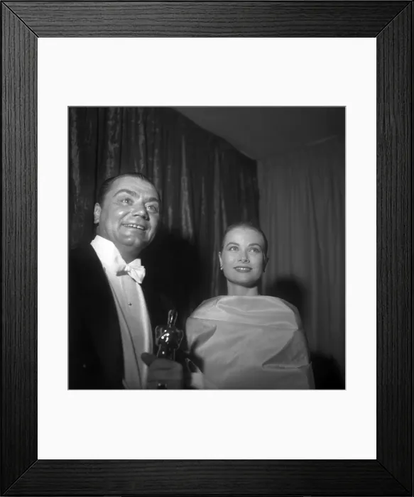 Framed Print : Ernest Borgnine And Grace Kelly Framed Print : Ernest Borgnine And Grace Kelly