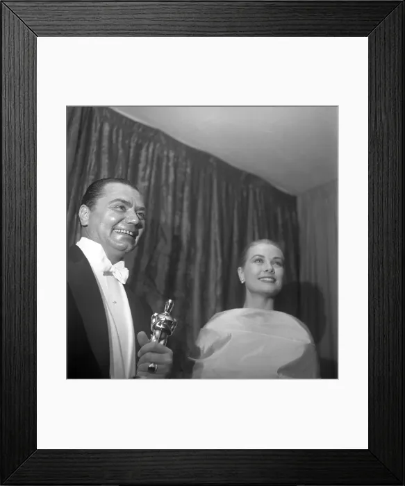 Framed Print : Ernest Borgnine And Grace Kelly Framed Print : Ernest Borgnine And Grace Kelly