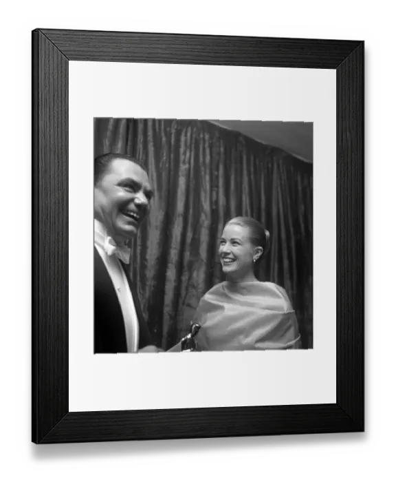 Framed Print : Ernest Borgnine And Grace Kelly Framed Print : Ernest Borgnine And Grace Kelly