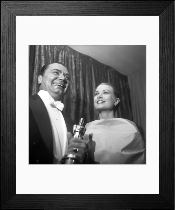 Framed Print : Ernest Borgnine And Grace Kelly Framed Print : Ernest Borgnine And Grace Kelly