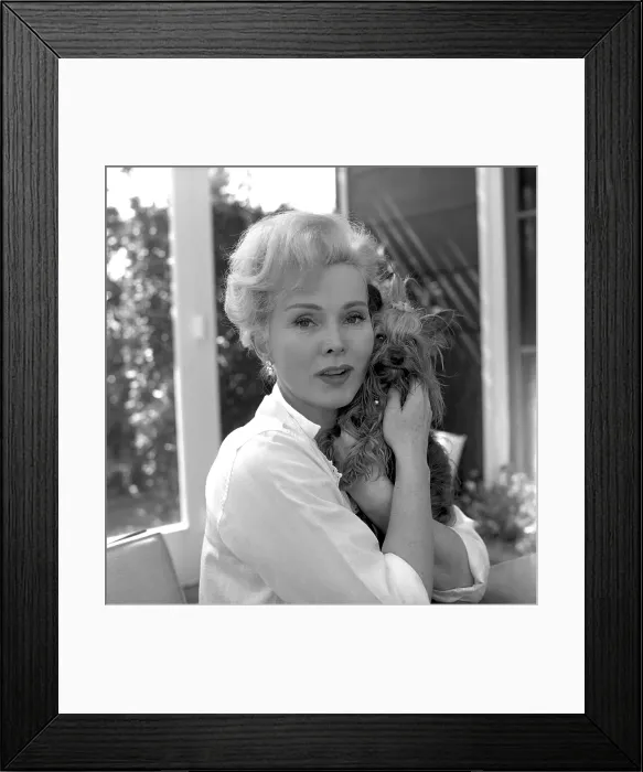 Framed Print : Zsa Zsa Gabor Framed Print : Zsa Zsa Gabor