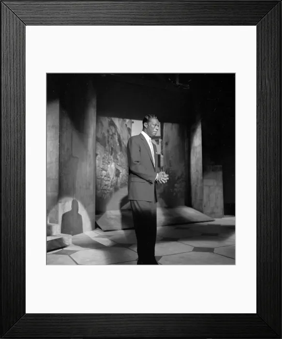 Framed Print : Nat King Cole On The Ed Sullivan Show Framed Print : Nat King Cole On The Ed Sullivan Show