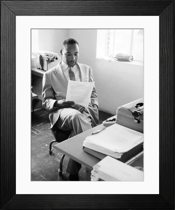 Framed Print : King At Home