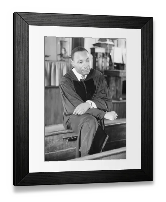 Framed Print : King In Montgomery Framed Print : King In Montgomery