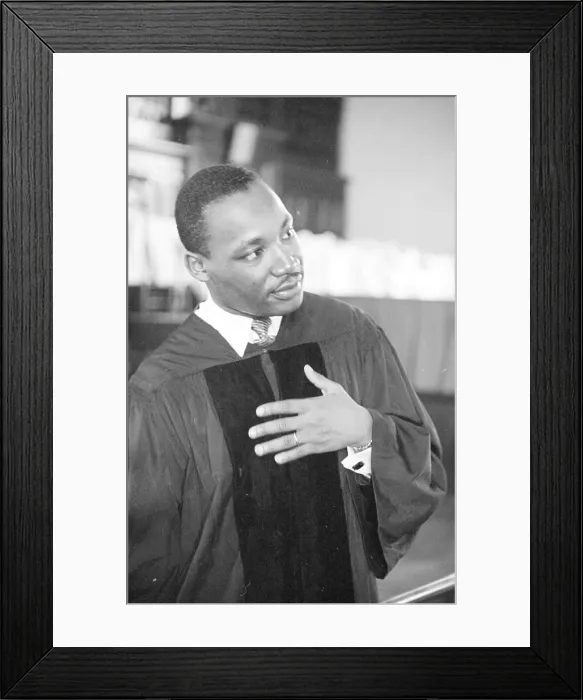 Framed Print : King In Montgomery
