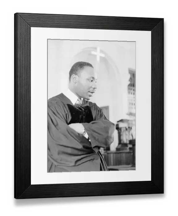 Framed Print : King In Montgomery Framed Print : King In Montgomery