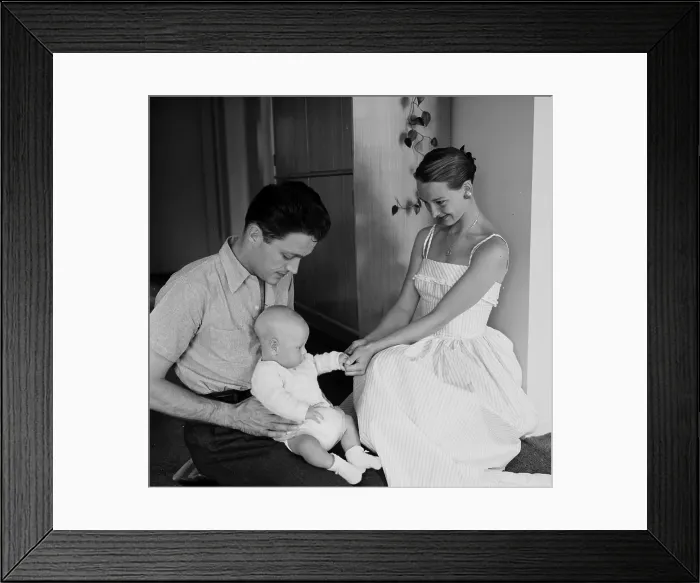 Framed Print : Taina Elg. LOS ANGELES - MAY 26, 1956: Actress Dancer Taina Elg poses at Framed Print : Taina Elg. LOS ANGELES - MAY 26, 1956: Actress Dancer Taina Elg poses at