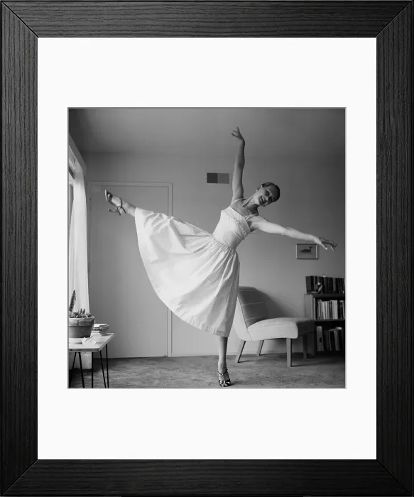 Framed Print : Taina Elg. LOS ANGELES - MAY 26, 1956: Actress Dancer Taina Elg poses at Framed Print : Taina Elg. LOS ANGELES - MAY 26, 1956: Actress Dancer Taina Elg poses at