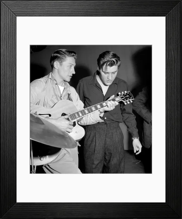 Framed Print : Elvis Presley On The Milton Berle Show Framed Print : Elvis Presley On The Milton Berle Show