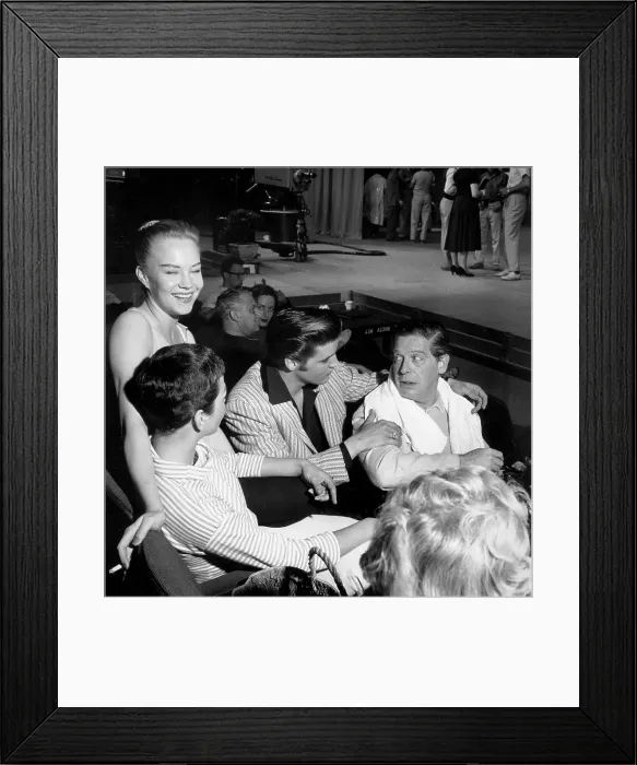 Framed Print : Elvis Presley On The Milton Berle Show Framed Print : Elvis Presley On The Milton Berle Show