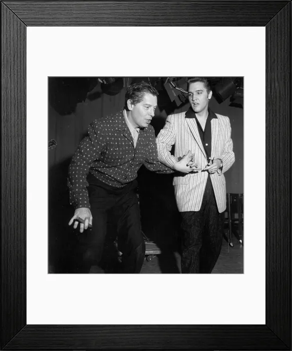 Framed Print : Elvis Presley On The Milton Berle Show Framed Print : Elvis Presley On The Milton Berle Show