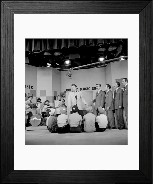 Framed Print : Elvis Presley On The Milton Berle Show Framed Print : Elvis Presley On The Milton Berle Show